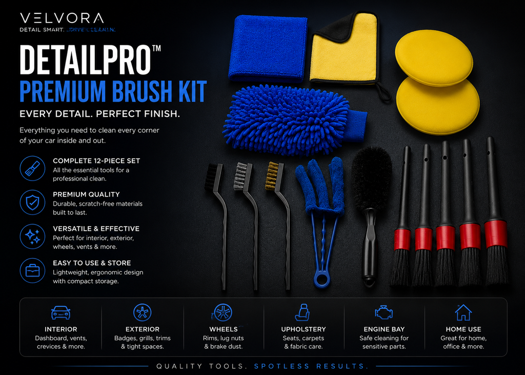 DetailPro™ Premium Brush Kit
