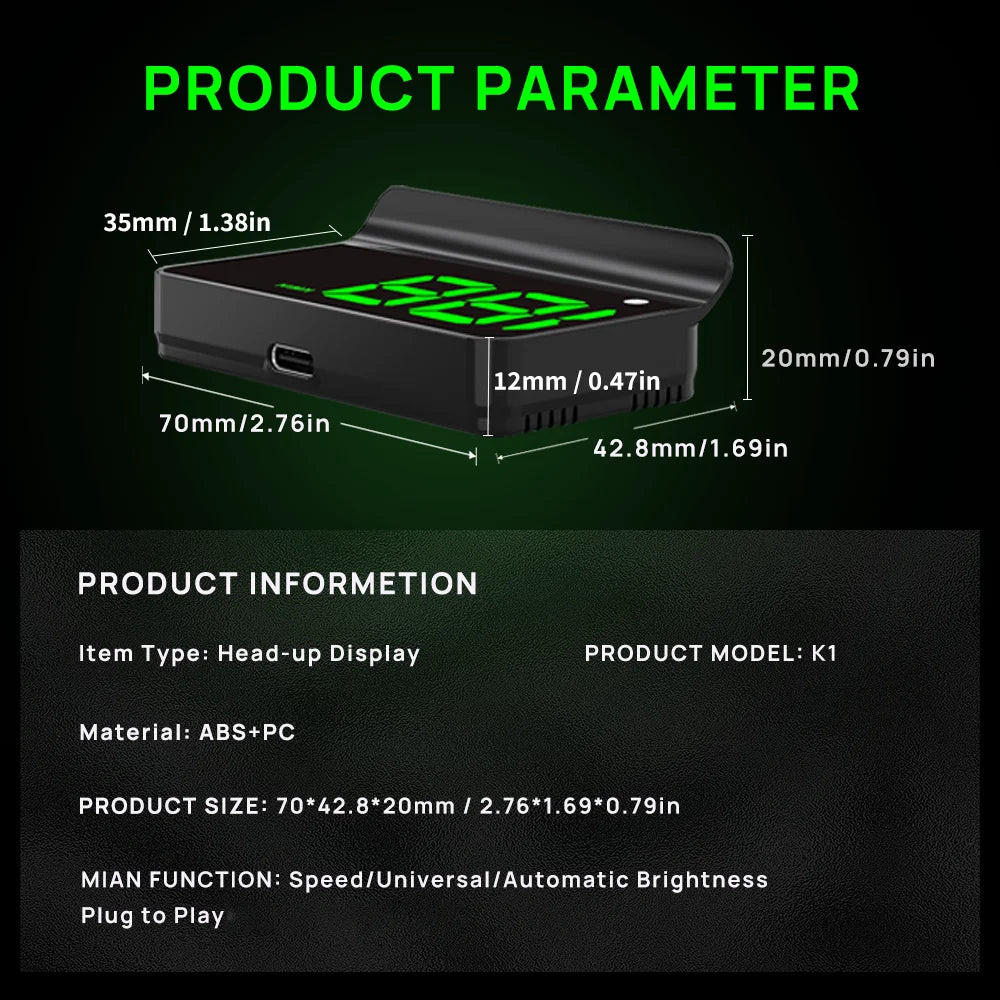 DriveHUD™ Smart Head-Up Display