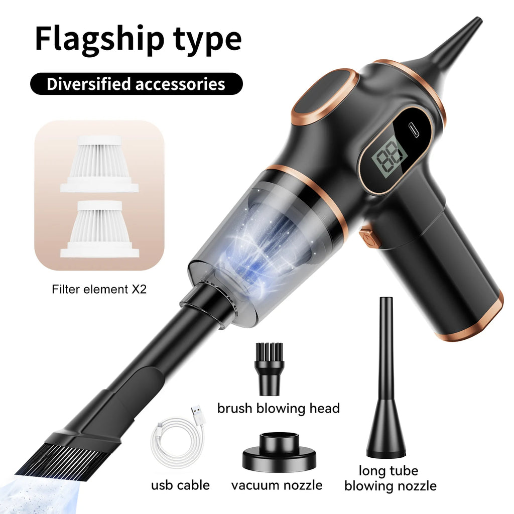 VacGo™ Cordless Car Vacuum