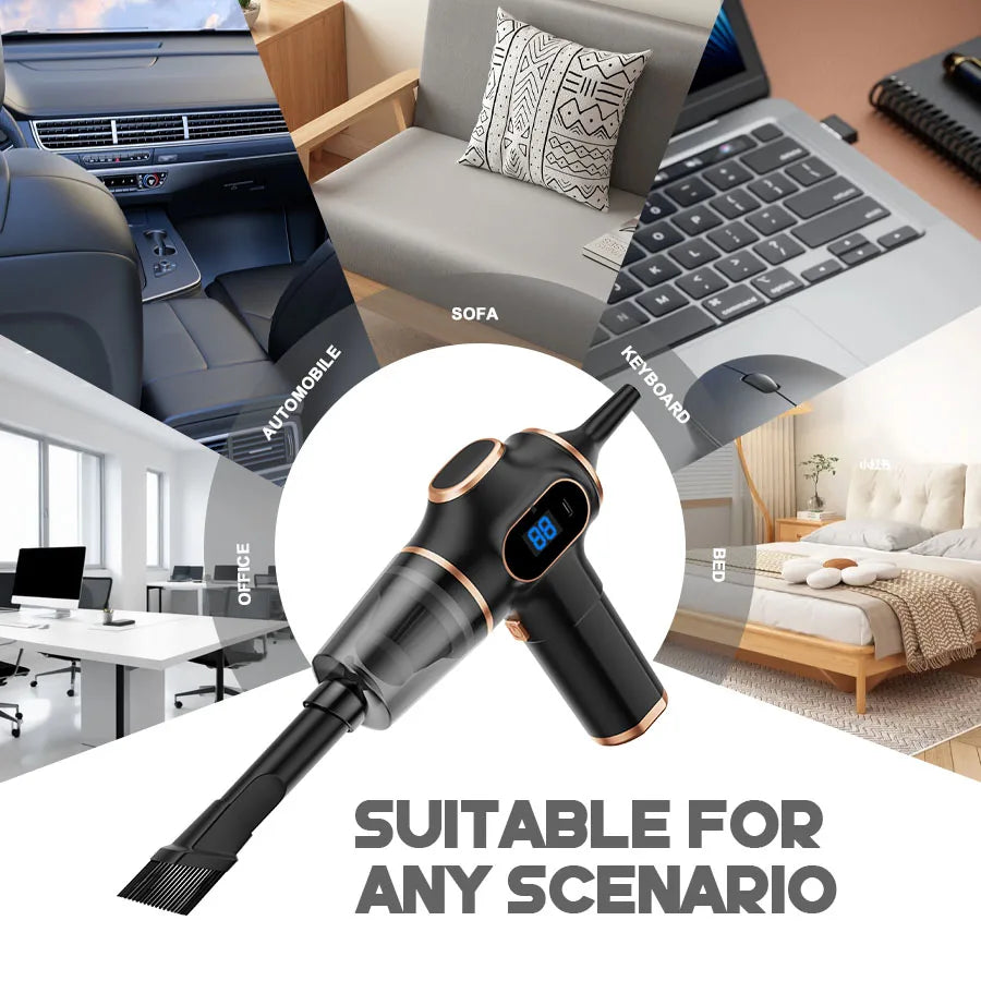 VacGo™ Cordless Car Vacuum