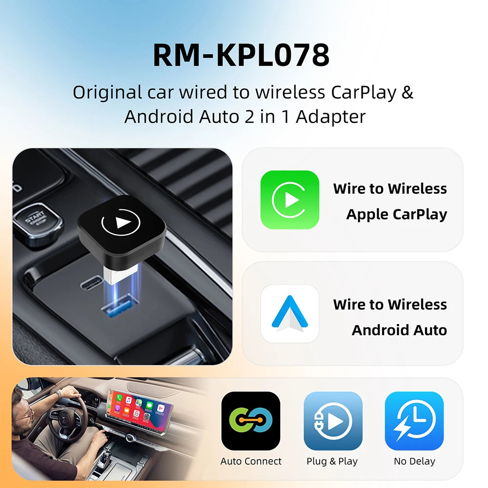 ConnectPro™ Wireless CarPlay Adapter